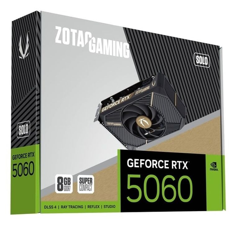 Zotac, karta graficzna, GeForce RTX 5060 SOLO 8GB