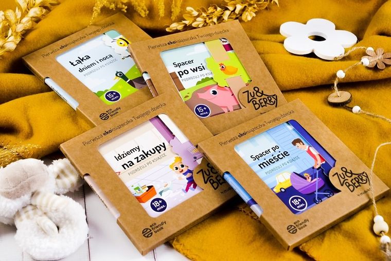 Zu&Berry. Idziemy na zakupy. Podróżuj po książce 18m+