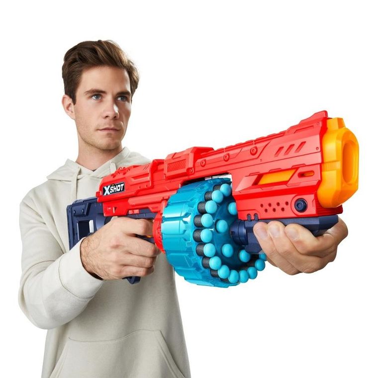 Zuru, X-shot, Excel Max Havoc, wyrzutnia, 48 strzałek