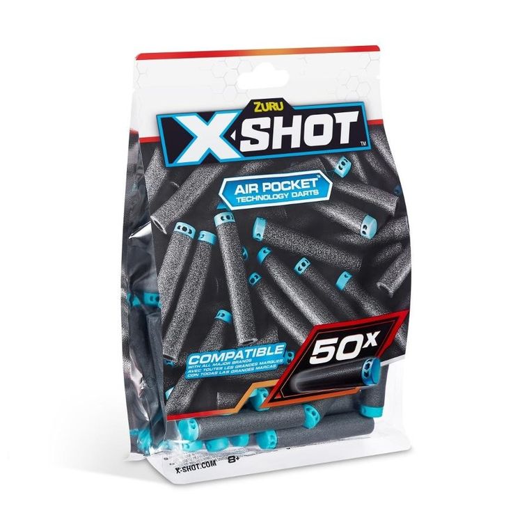 Zuru, X-shot, Excel, zestaw strzałek, 50 strzałek