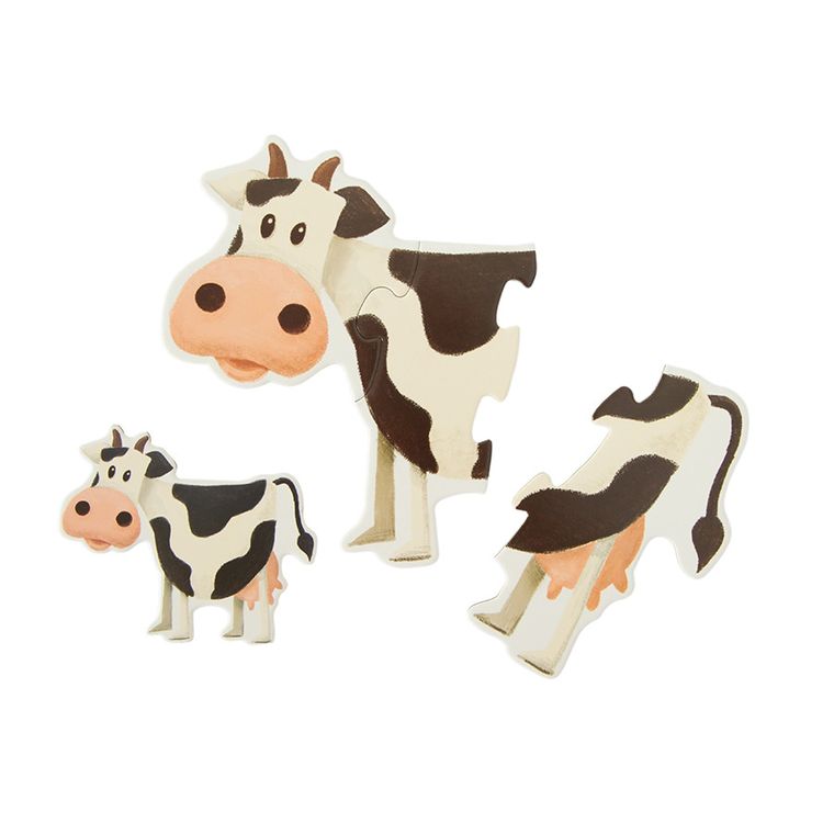 Zwierzęta, puzzle 6w1