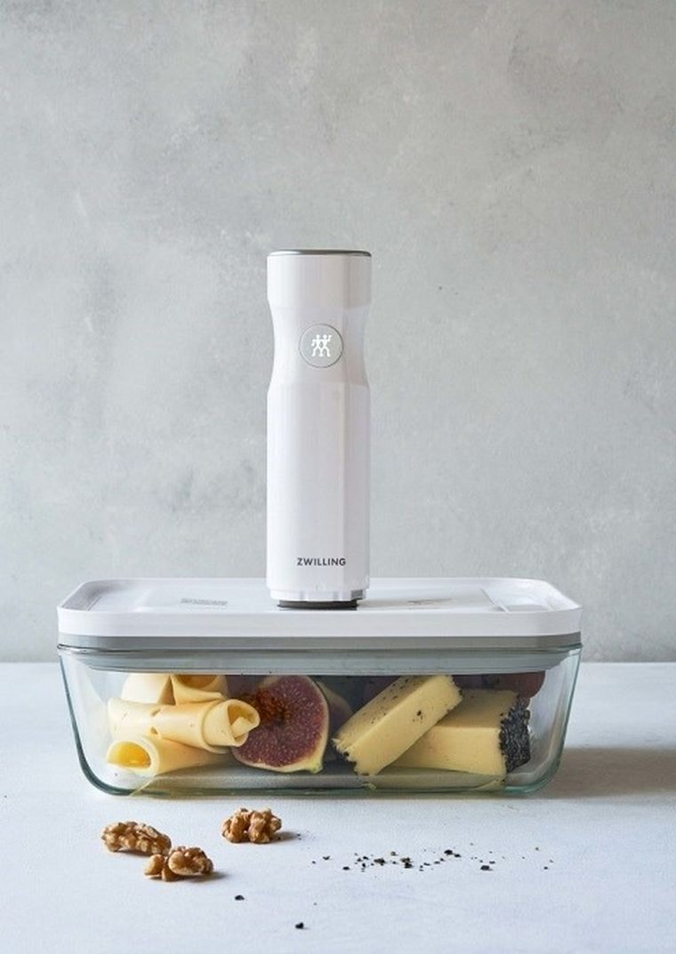 Zwilling, Fresh & Save, pompa próżniowa, biała, 19 cm