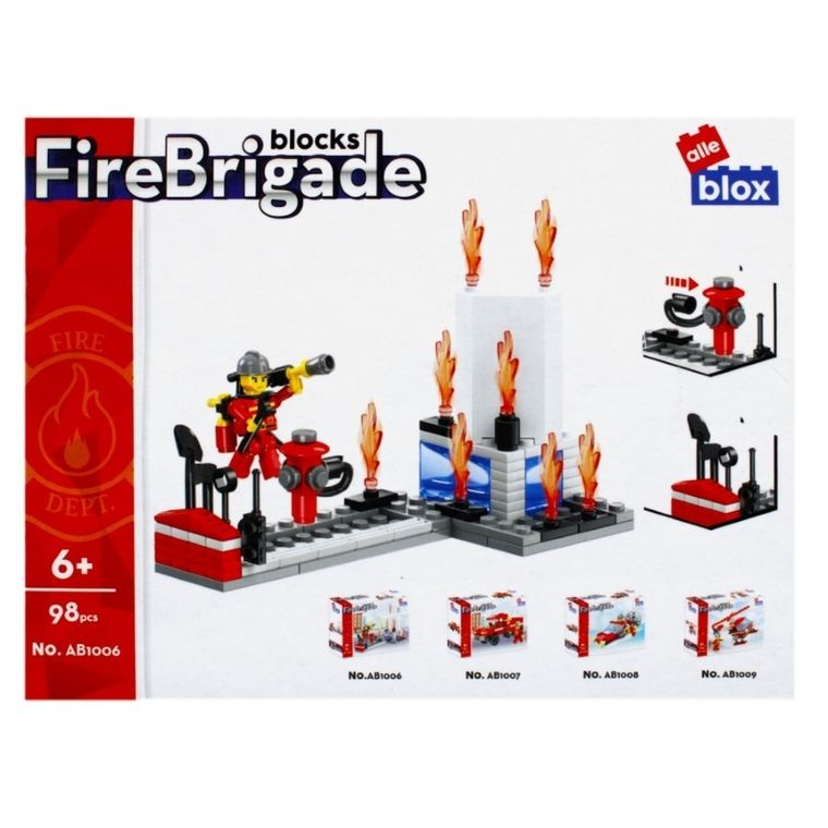 Alleblox, straż, klocki konstrukcyjne