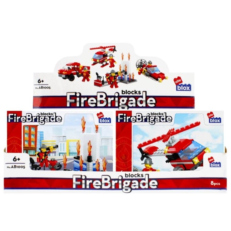 Alleblox, straż, klocki konstrukcyjne