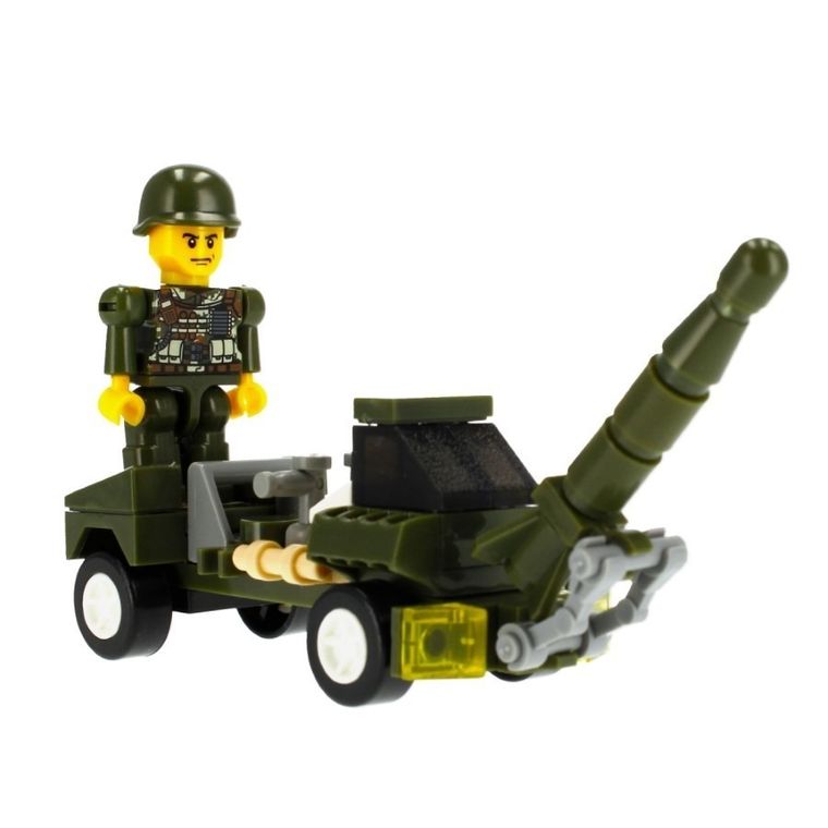 Alleblox, wojsko, klocki konstrukcyjne