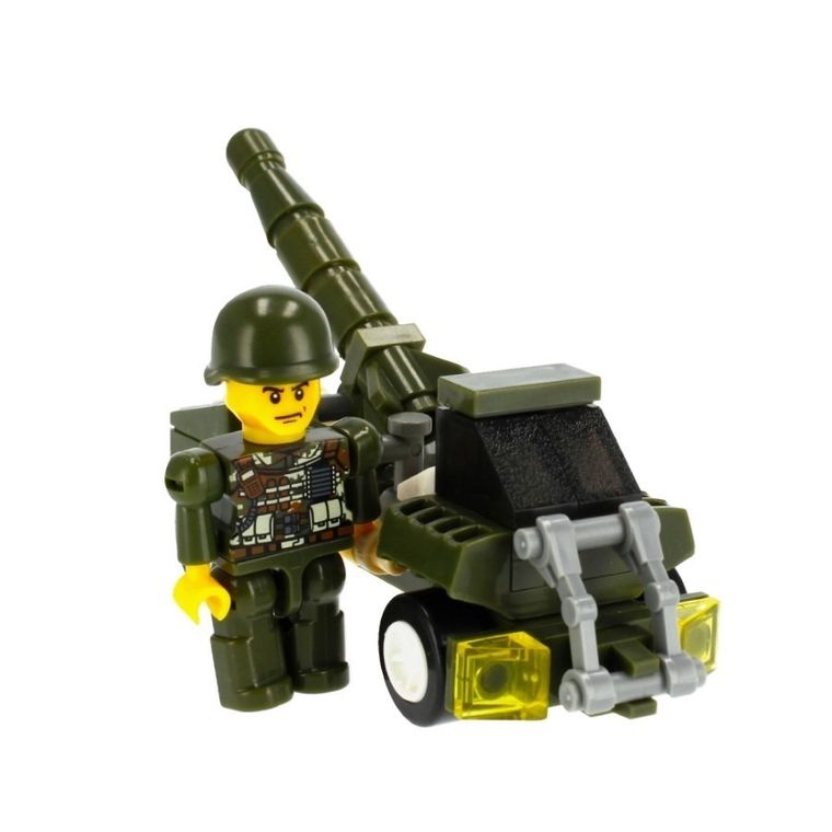 Alleblox, wojsko, klocki konstrukcyjne