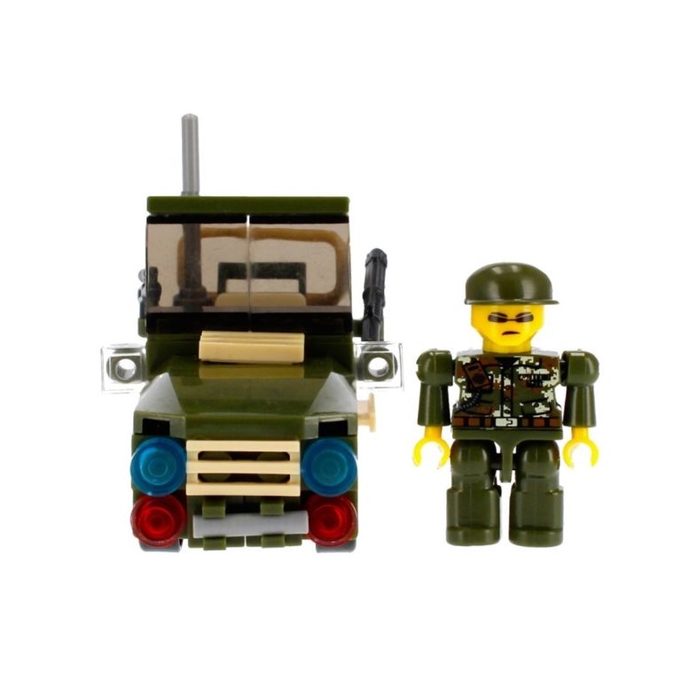 Alleblox, wojsko, klocki konstrukcyjne