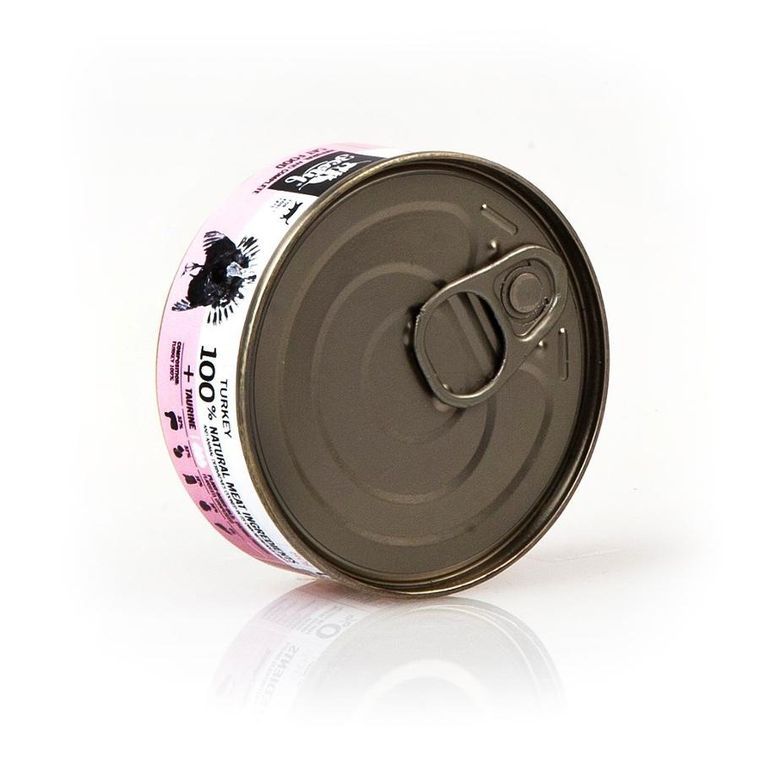 3coty, indyk, karma mokra dla dorosłych kotów, 80g