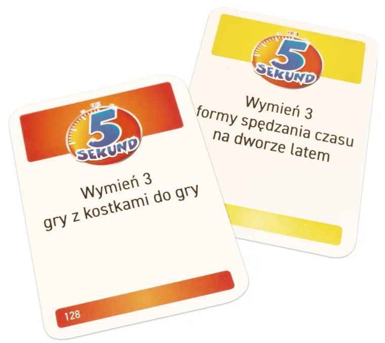 5 Sekund, gra familijna