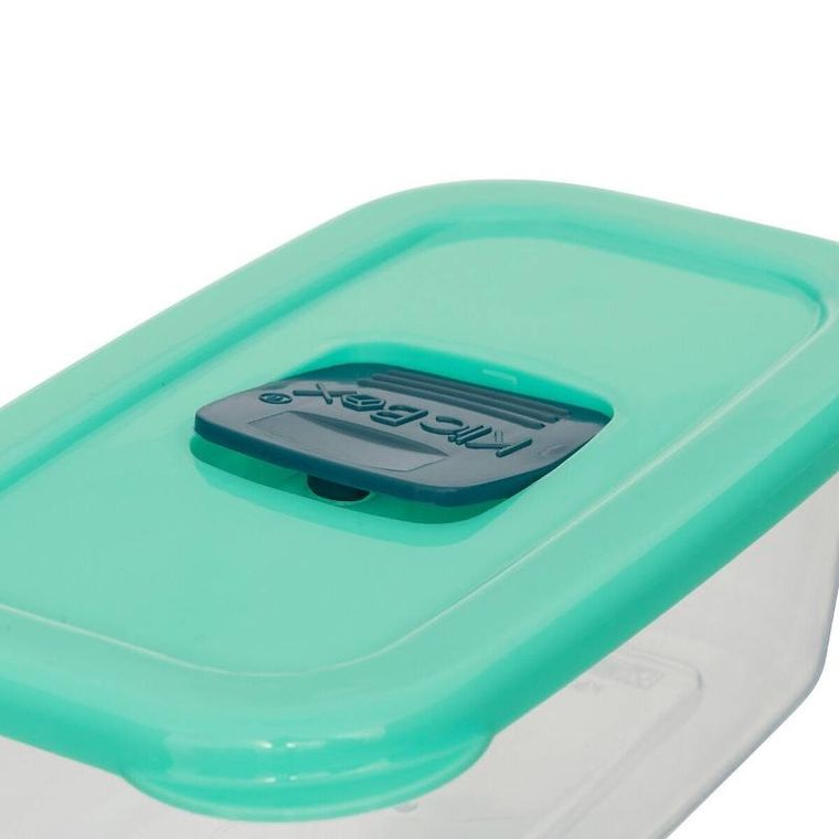 5five Simply Smart, Rect, pojemniki na żywność, zamykane na klik, 4 szt.