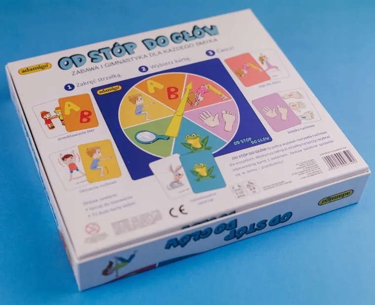 Adamigo, Od stóp do głów, zręcznościowa gra familijna