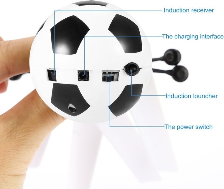 Adar, latająca piłka, sterowana dłonią