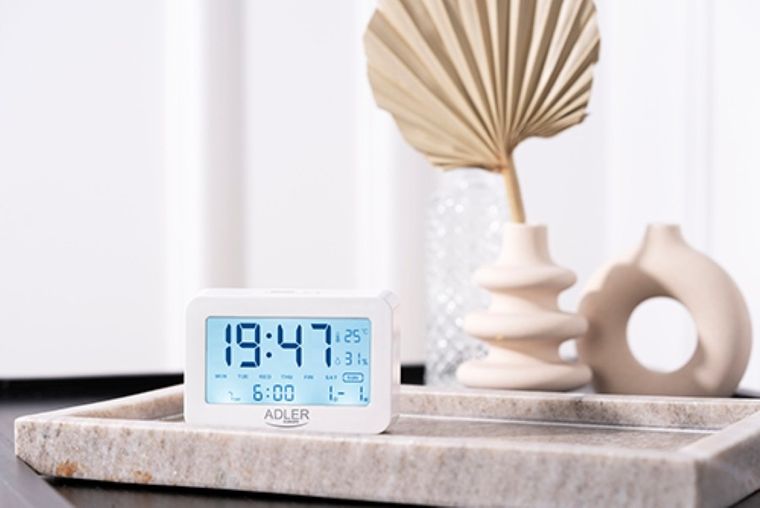Adler, budzik na baterie, AD 1196W