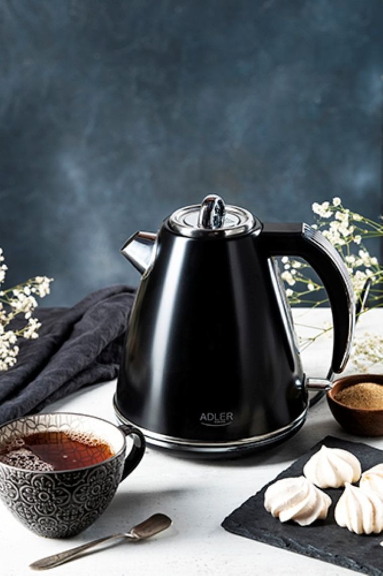 Adler, czajnik elektryczny, AD1343, Black