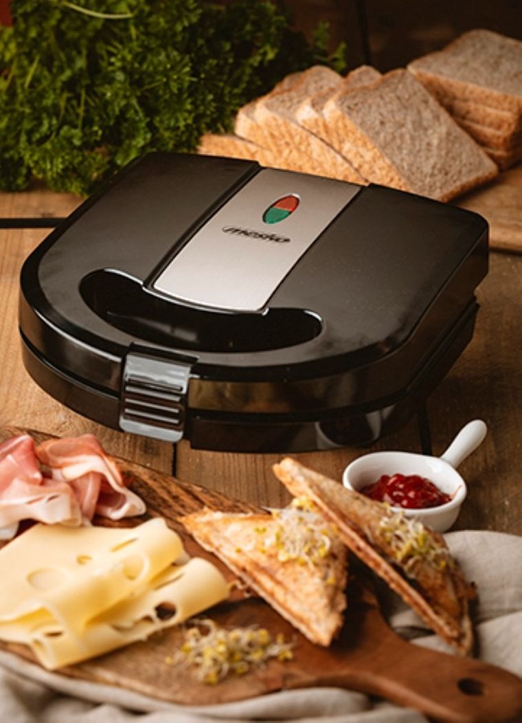 Adler, opiekacz do kanapek, 3w1, MS 3045, 750W, czarny