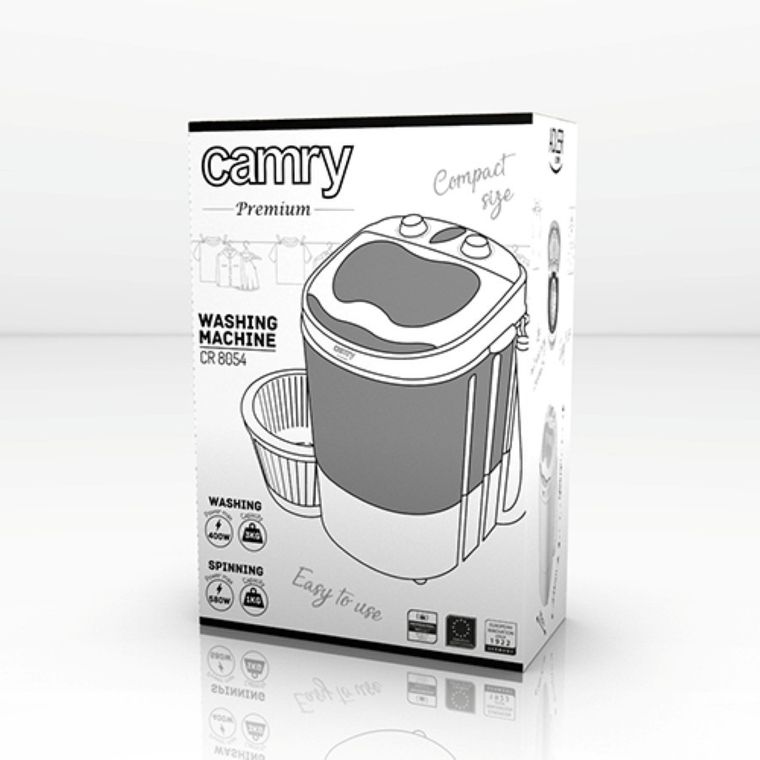 Adler, pralka turystyczna, wirówka, AD 8055