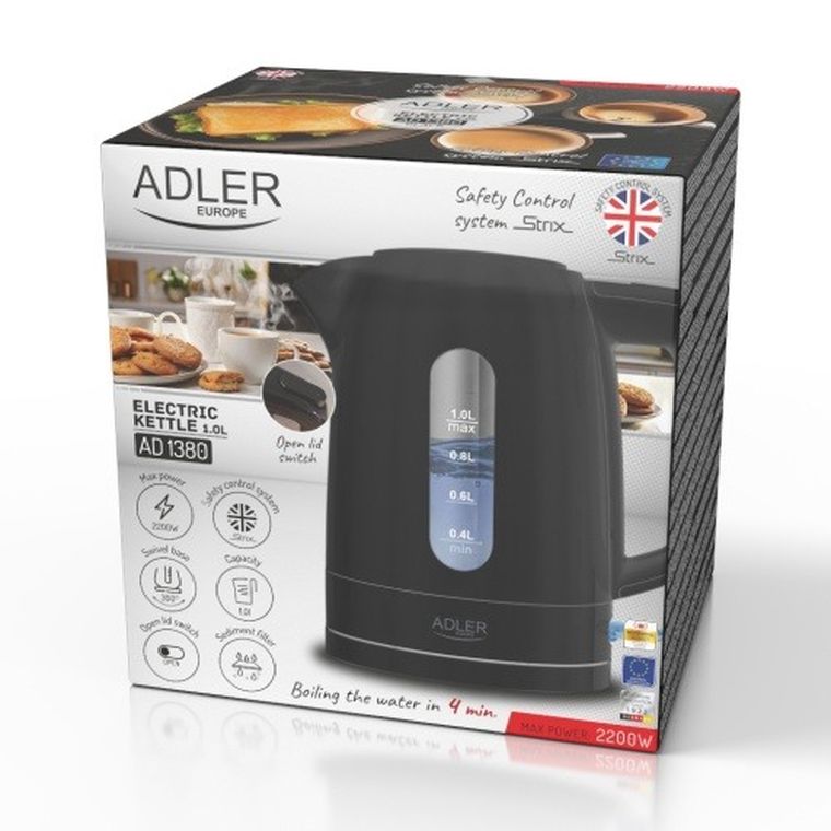 Adler, Strix, czajnik elektryczny, 1l