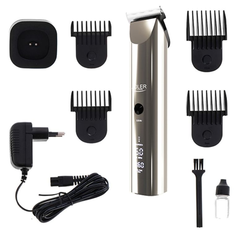 Adler, strzyżarka do włosów z LCD, AD 2834