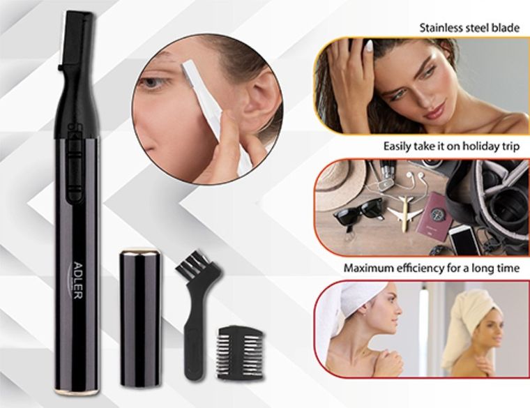 Adler, trymer do brwi