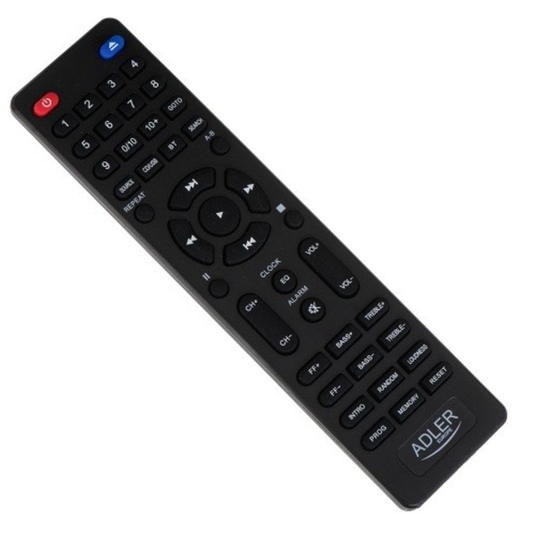 Adler, wieża HI-FI z bluetooth, CD, USB i radiem FM