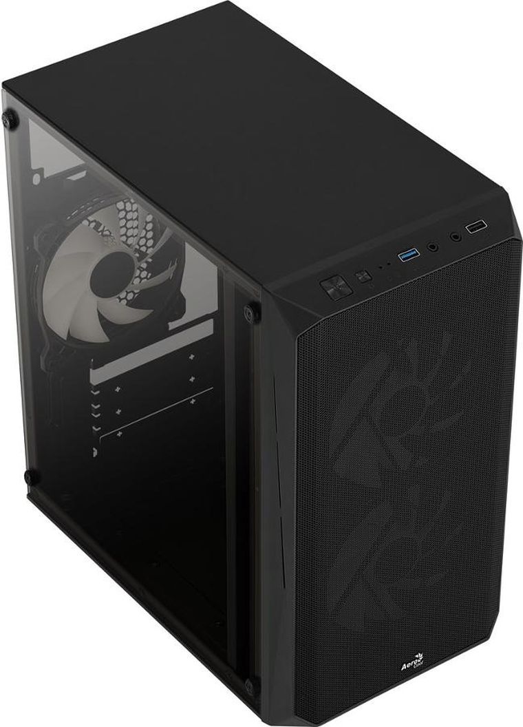 Aerocool, obudowa, GS CS-107-A-BK-v2 FRGB