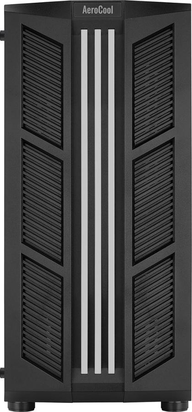 Aerocool, PGS Prime-G-BK-v1, obudowa komputerowa, RB, czarna