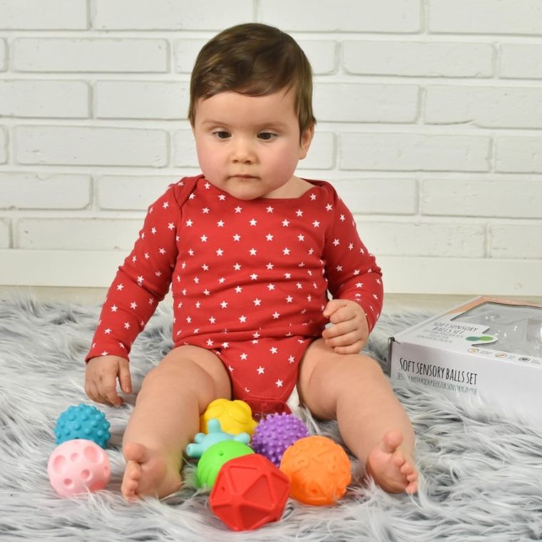 Akuku, zestaw piłeczek sensorycznych