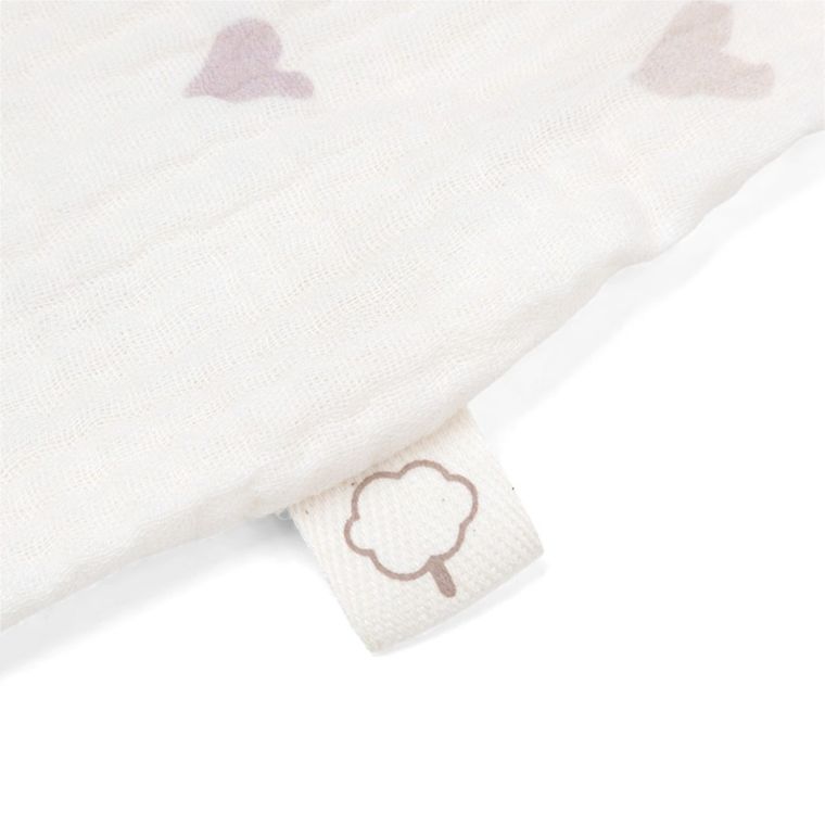 Albero Mio, Mini Hearts, śpiworek do spania, muślinowy,TOG 0.5, rozmiar M