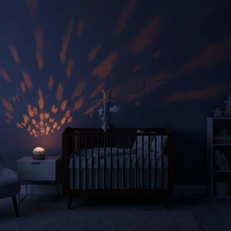 Alecto, BC130, 2w1: projektor i usypiacz z białym szumem i kołysankami