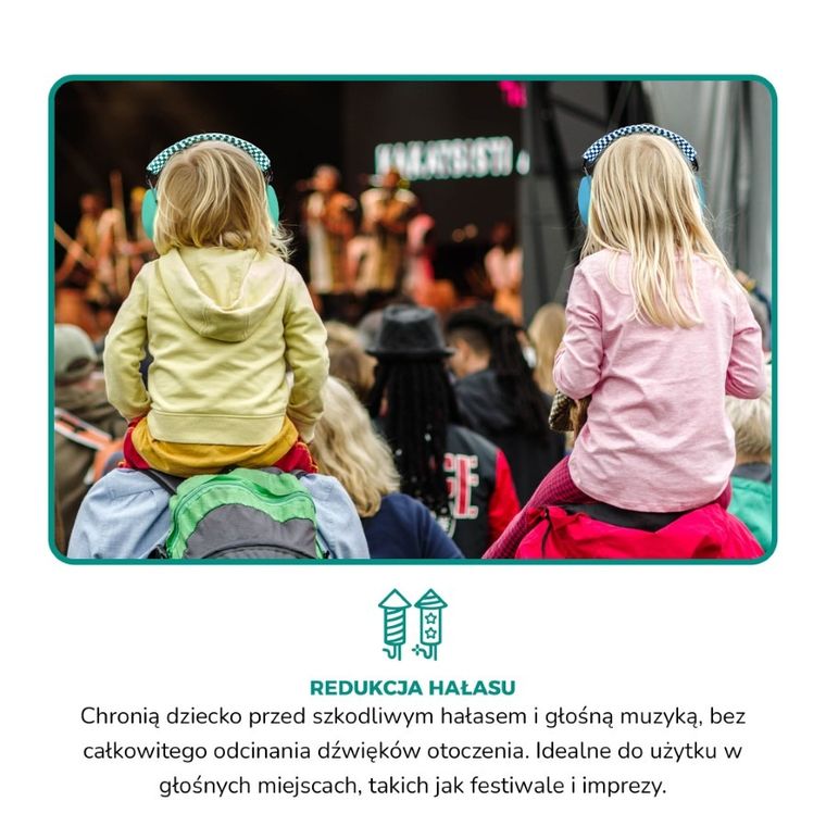 Alecto, BV-71, nauszniki wygłuszające dla dzieci, niebieskie