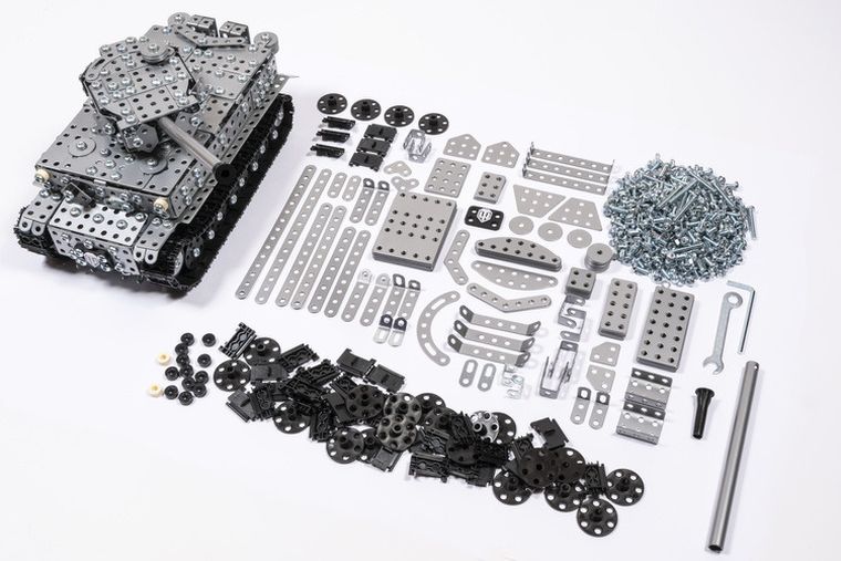 Alexander, Metalcraft, World of Tanks, czołg Tiger I, model do składania