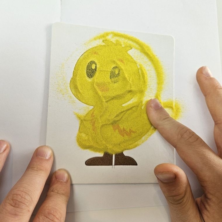 Alexander, Sand Art, Piaskowe Malowanki, Kurczaczek