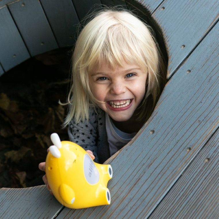 Alilo, Króliczek Happy Bunny, zabawka interaktywna, żółta