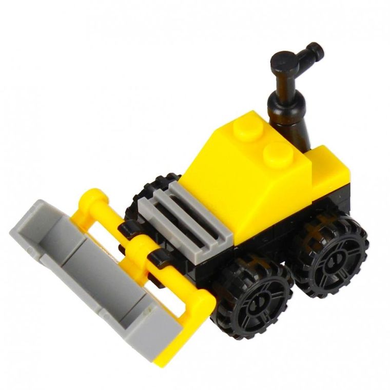 Alleblox, Budowa, Spychacz, klocki konstrukcyjne, 22 elementy