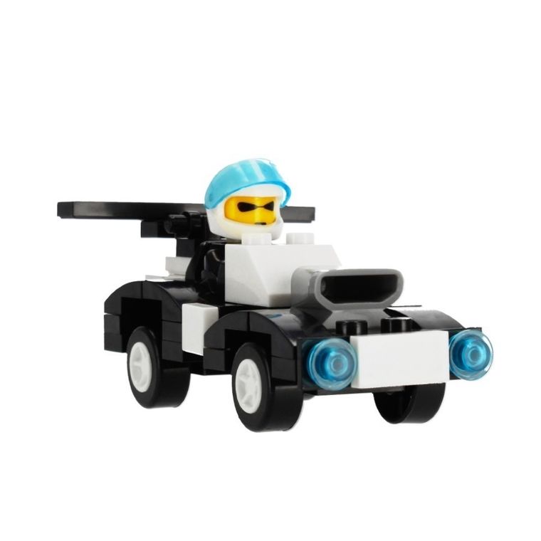 Alleblox, samochód wyścigowy, klocki konstrukcyjne