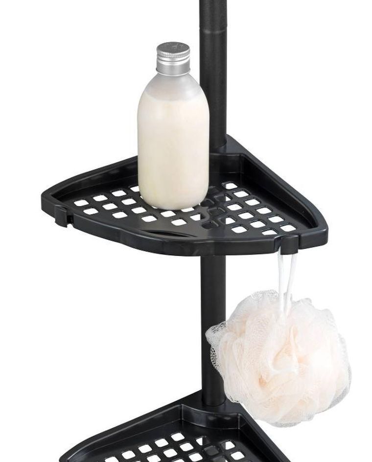 Allstar, metalowa półka pod prysznic z regulowaną wysokością, Allstar