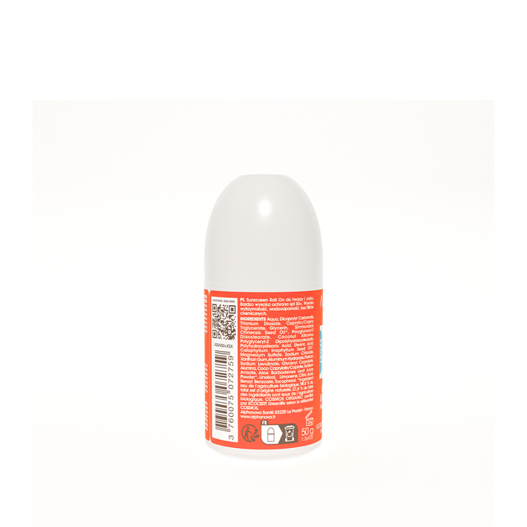 Alphanova Sun, Bio, krem przeciwsłoneczny w kulce, filtr SPF50+