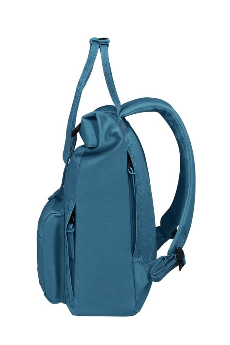 American Tourister, City Roll-Top, plecak, Stone Blue