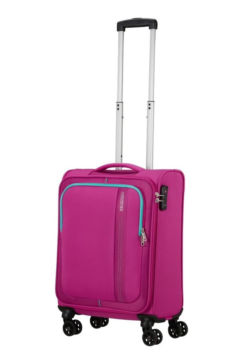 American Tourister, Sea Seeker Spinner, walizka, deep fuchsia, 40-55-20 cm