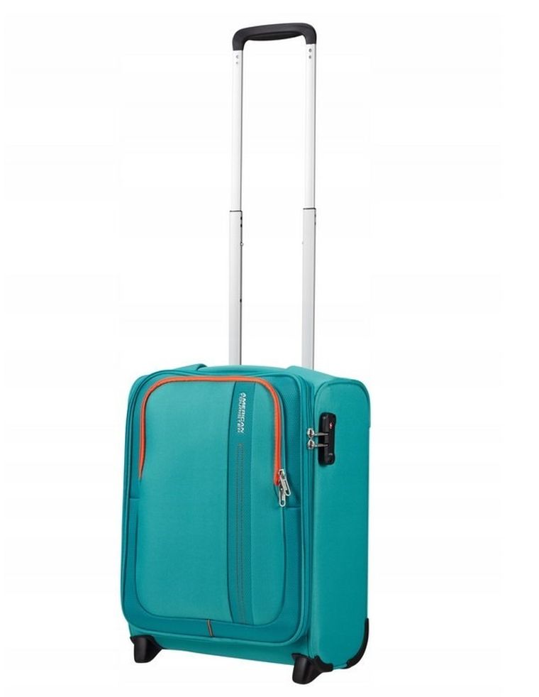 American Tourister, Sea Seeker Upright, walizka, aqua green, 45-35.5-20 cm