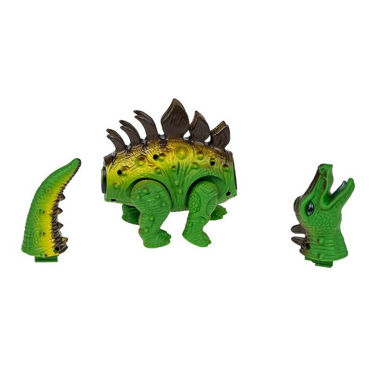 Anek dla Dzieci, Chodzący dinozaur, zabawka interaktywna, światło i dźwięk, 27 cm