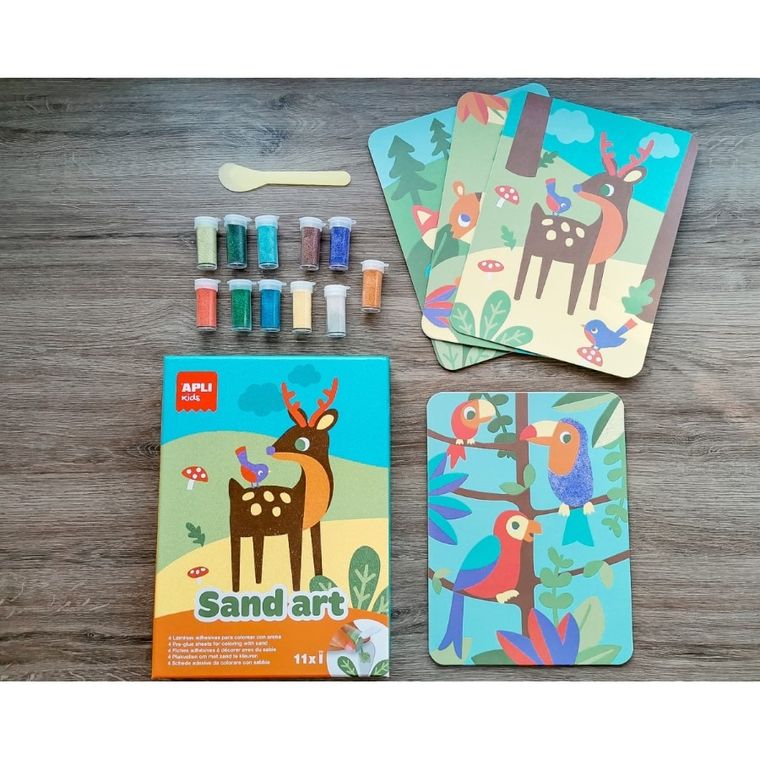 Apli Kids, zestaw artystyczny z piaskiem