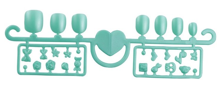 Aquabeads, Jednorożce, Nail Studio, zestaw kreatywny do stylizacji paznokci, 35051