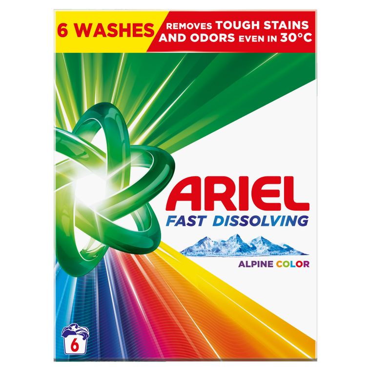 Ariel, proszek do prania, detergent piorący, 330g, 6 prań, Color