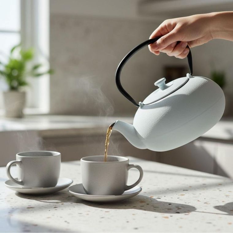 Aromelio, Nomi, czajnik żeliwny z zaparzaczem, 800 ml