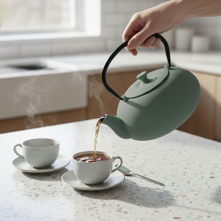 Aromelio, Nomi, czajnik żeliwny z zaparzaczem, 800 ml