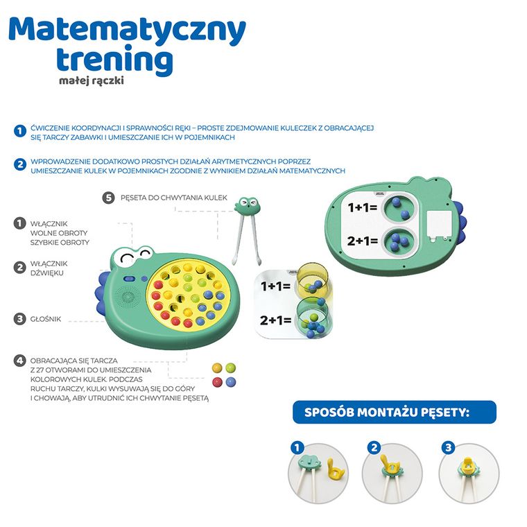 Askato, Genialny dzieciak, matematyczny trening małej rączki