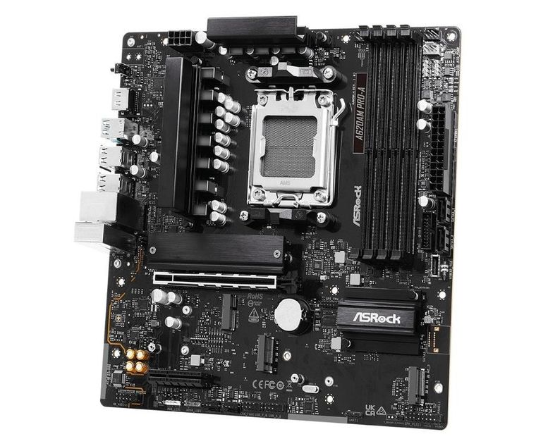 Asrock, płyta główna, A620AM PRO-A AM5 4DDR5 HDMI M.2 mATX