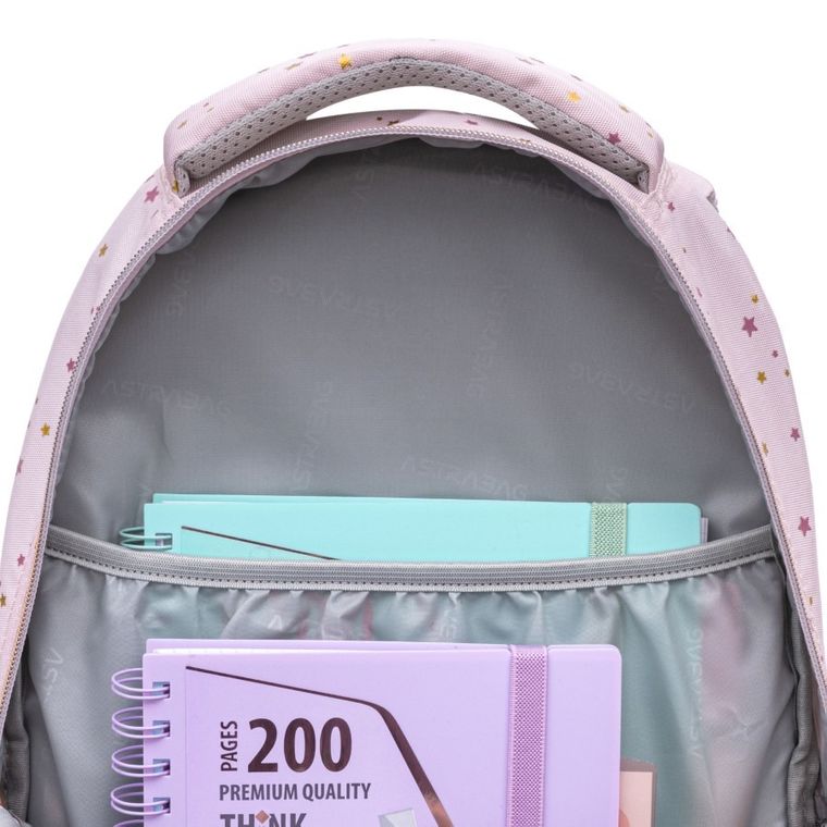 Astrabag, plecak szkolny, 3-komorowy, Fluffy Bunny