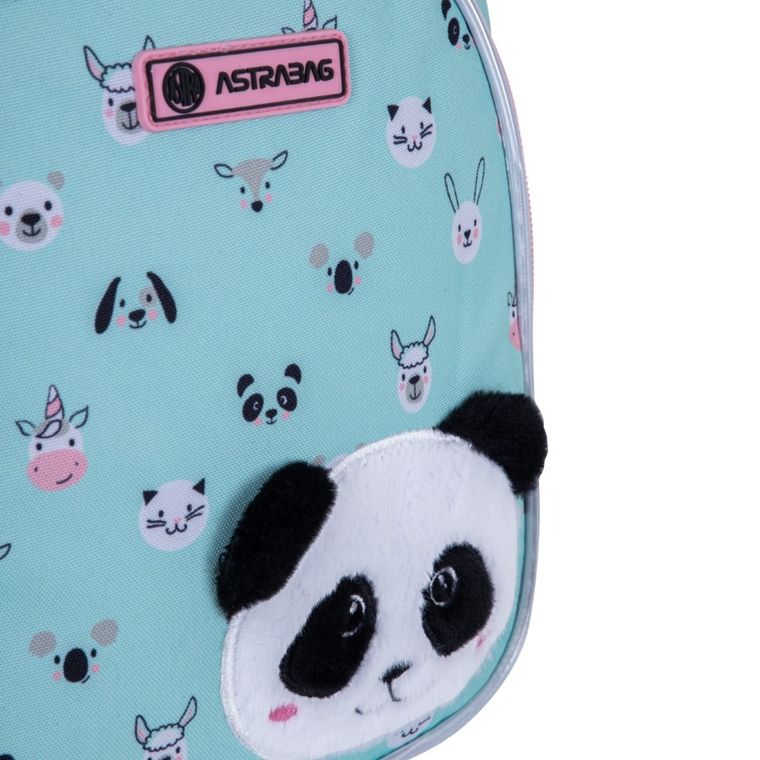 Astrabag, plecak szkolny, 3-komorowy, Teddy Panda